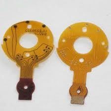 Custom Flexible pcb board Polyimide base , 0.075mm Width for electronics