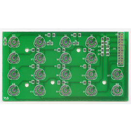 Single Side PCB with green solder mask